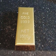 Fine gold 999.9/ miniatur emas batangan
