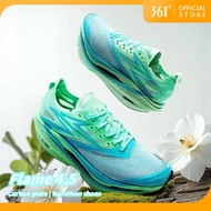 【Release on 10.1】361 Degrees Flame 4.5  running shoes professional marathon carbon plate racing runn
