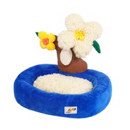 zeze | ที่นอนแมวพร้อมเสาขูด ใช้ได้ทุกฤดูกาล