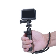CNC Mini Gimbal Camera Holder Handheld Mount Handle 1/4 3/8 Inch Universal Compatible with Gopro 5 6