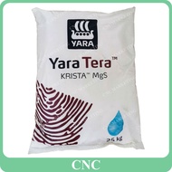 25KG YaraTera KRISTA MgS Epsom Salt Magnesium Sulphate Yara Fertilizer Fertiliser Baja Foliar