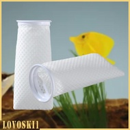 [Lovoski1] 2x Aquarium Filter Socks Filter Blanket Sock Filter Pad Reusable Aquarium Filter