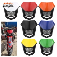 Motocross Motorcycle headlight for KTM Yamaha Kawasaki Suzuki Honda KLX CRF WR YZ 250 450 Fairing Di