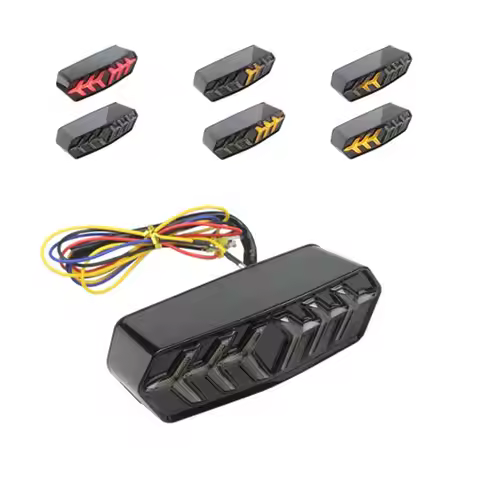 Taillight Brake Tail Light LED Turn Signal Light For Honda GROM MSX125 CBR650F Motorcycles-T48C