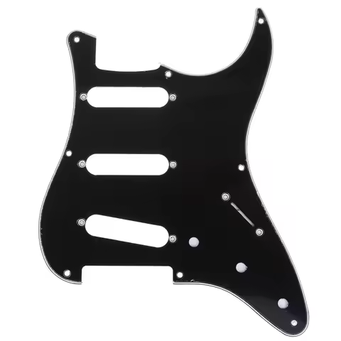 Musiclily Pro 8-Hole Guitar ST Pickguard for MIJ Fender Japan 57 Vintage Style ST