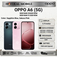 OPPO A6 5G [8GB RAM 256GB ROM] [8GB RAM 512GB ROM] / A6 Pro 5G - Original OPPO Malaysia