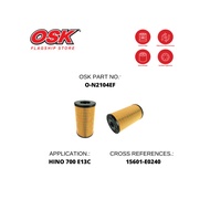 OSK OIL FILTER for HINO 700 E13C 15601-E0240