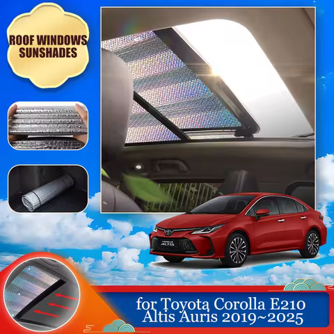Car Sunroof Sunshade for Toyota Corolla E210 Altis Auris 2019~2025 Roof Windshield Sunshade Cover Cu
