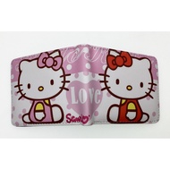 PU Wallet Anime Wallet Pink KT Cat Wallet 7PRF