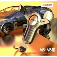 Moxom MX-VS18 Gravity Double Long Arm Grip Air Cond Car Phone Holder Hassle Free Mounting Aircond