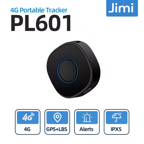 Jimi PL601 Personal 4G Mini GPS Tracker With Real-time Tracking Multiple Alarm Panic Button GPS Loca
