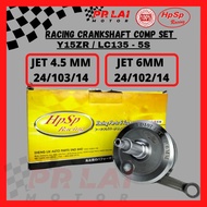 Y15ZR/LC135 5S RACING CRANKSHAFT JET UP 4.5MM 6MM HPSP hyper speed