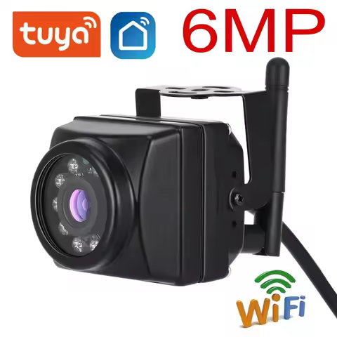 6MP Mini IR Bird Cage Bird Nest Camera Tuya Smart 4MP Super 2K Indoor Cctv Wireless Camera Wifi Secu