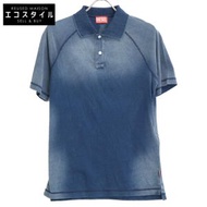Diesel T-Rasmit 藍色縫線 Polo 衫，XS 碼