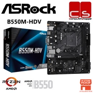 ASRock B550M-HDV AM4 M-ATX Motherboard + AMD Processor Combo