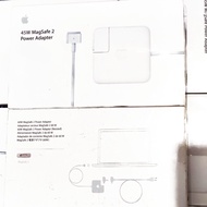 Macbook Air Charger Original Apple 45W Magsafe 2 Converter Casan Power Adapter A1436 T Type Cable