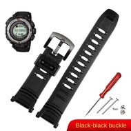 For Casio PRW-1500 PRG-130Y PRG-130 PRW-1500Y PRW-1500 resin silicone Rubber strap 26x18mm PROTREK Sport watchband Men Bracelet