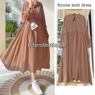 Hyuna Midi Dress // Latest Women's Casual Dress