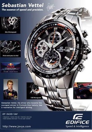 Casio Edifice EF543 F1 redbull