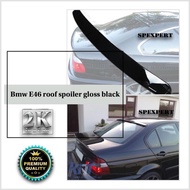 BMW E46 M3 ROOF SPOILER GLOSS BLK