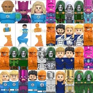 4Pcs-10Pcs New Anime Cartoon TV Movies Heroes Bricks Toy Building Blocks for Kids Collect Toys Model