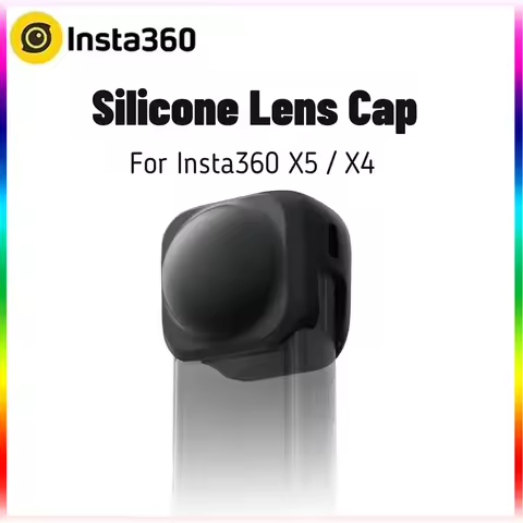 Insta360 X5 Lens Cap Silicone Cover Rubber Protector For Insta 360 X5 & X4 Premium Lens Original Acc