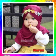 Baby Hijab 0-6 Months Up to 2 Years Jasmine Baby Hijab Baby Girl Hijab 0-6 Months
