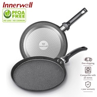 Innerwell 28CM Non Stick Pan Pancake Crepe Pan kuali leper non stick roti jala pan non stick flat pa