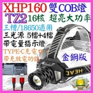 【誠泰電腦】TZ2 XHP160 16核心 P160 COB 強光頭燈 9檔 USB充放電 變焦 P70 L2 P99