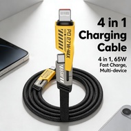 Phone 14 Pro i15 1.2m Android 65W Cable Fast Charging Cable Type C Micro Usb IOS