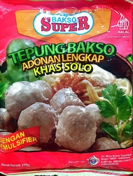 Tepung bakso Adonan Lengkap Khas Solo Adonan Bakso Premix Bakso Premiks Bakso 250 gram