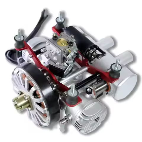 DLE70HD Engine4.2kw Water-Cooled Hybrid Electricity Generator Engine Electric Kit Airplane Engine Fi