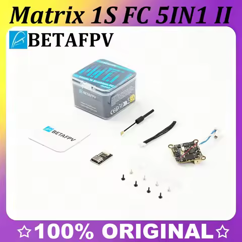 BETAFPV Matrix 1S 5IN1 II AIO Brushless Flight Controller 12A ESC ELRS 2.4G for Tiny Whoop FPV Drone