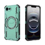 Case for iPhone 16e 17e iPhone17e Butterfly Armor Magnetic Phone Cover Shockproof Casing