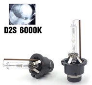 AUTO K ONE ชุดหลอดไฟหน้ารถยนต์ D2S XENON HID 35w/55w หลอดไฟ+บัลลาสต์+ซ็อกเก็ต เป็นชุด1คู่ มีค่าสี 43