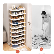 Multi-layer Shoe Rack Kasut Kayu Shoe Cabinet almari kasut Storage rack rak kasut almari kasut bertu