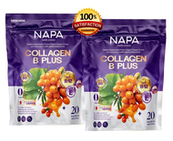 NAPA B COLLAGEN คอลลาเจน นภา บีพลัส ของแท้ 20 ซอง (ซื้อ 1 แถม 1)