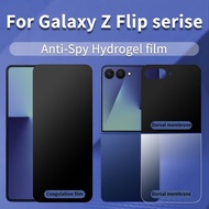 For Samsung Galaxy Z Flip 7 6 5 4 3 Privacy Hydrogel Film Screen Protector