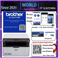Brother DCP-1610W Laser Printer Wireless - Multi-function Monochrome Laser Printer - TN1000 DR1000 T