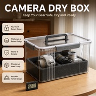 Camera dry box Camera storage Camera dry cabinet Camera storage box Mildew-proof sealed storage box