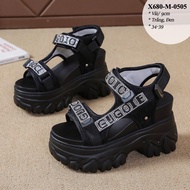Sandals Nữ Đế Xuồng 9cm Đính đá X680-M-0505
