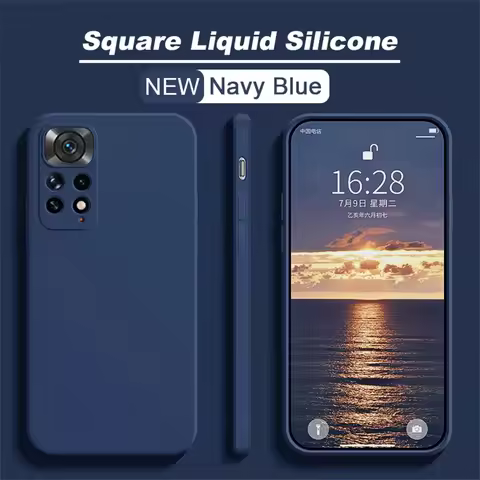 Square Liquid Silicone Phone Case For Xiaomi Redmi K20 K30 K30i K30S K40 K50 Ultra Pro Plus Luxury C