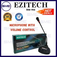 EZITECH RM-916 / RM916 CONDENSER GOOSENECK MICROPHONE WITH VOLUME CONTROL