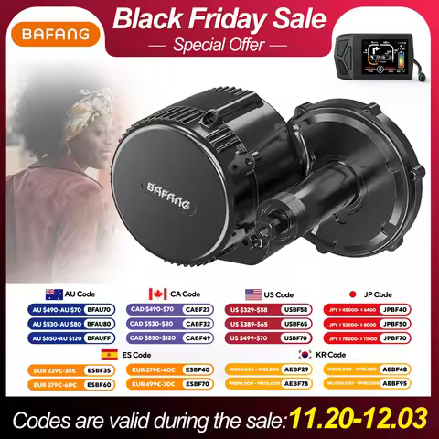 Bafang 750w 48v kit complet Mid Drive Motor 8fun BBS02 Bicycle Electric eBike Conversion Kit Powerfu