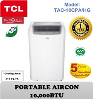 [TCL] Portable Aircon(10000BTU)(Model: TAC-10CPA/HNG)