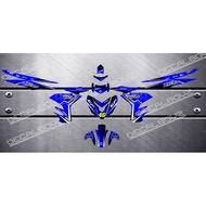 Decals, Sticker, Motorcycle Decals for Sniper 150,022,blue GP