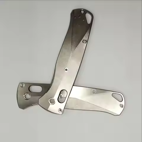 Custom Knife Titanium Handle Patches Scales For Genuine Benchmade Bugout 535 Knives Making Replace A