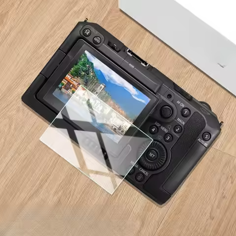 2PCS Tempered Glass for Canon EOS C50 SX70HS SX60 HS Camera Screen Protector Camera LCD Display Scre