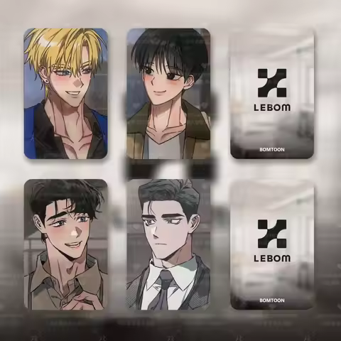 20pcs Korean BL Manhwa Photocard Set - HD Lomo Cards for Manga Fans Collection