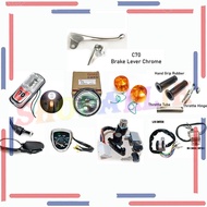 Full Set Combo Parts for Restore Parts Handle C70 Meter/Key Switch/Handle Switch/Lamp/Side Mirror/Br